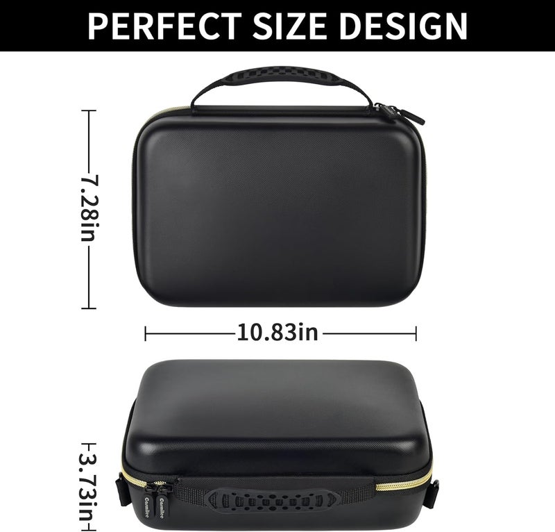 casmilee Barber Case for Hair Clippers Cutting Supplies, Trimmer Accessories Organizer for Wahl/ for Ufree/ for Andis Men Women Razor Grooming Kits, for Oneisal Dog Shaver- Washable Oilproof Travel Bag Only - Image 5